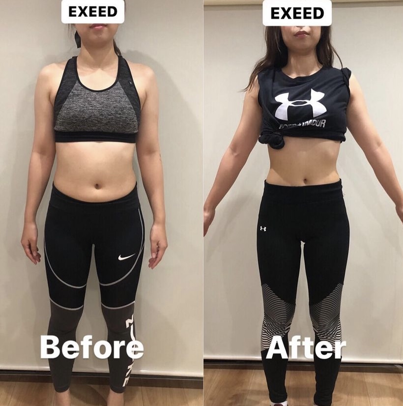 40代女性 164cm ビフォーアフター